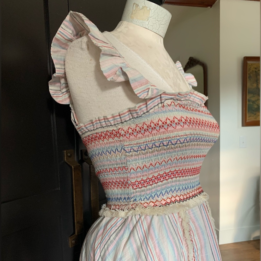 Alison Ruffle & Fringe Dress - Picture 7 of 12